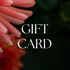 image of a butch g dahlia with the words gift card written on top