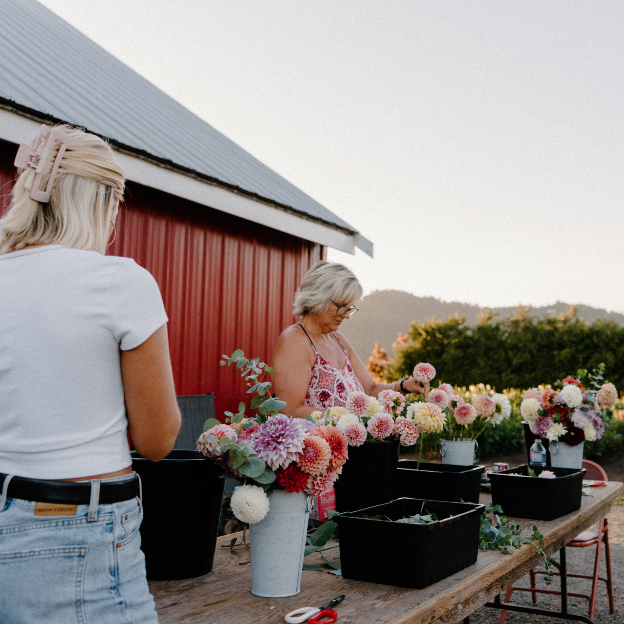 Saturday, August 17th Bouquet Workshop